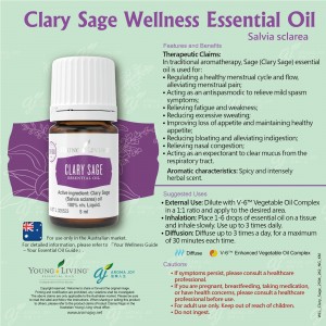 Clary Sage Wellness Essential Oil 鼠尾草(快樂鼠尾草)健康精油